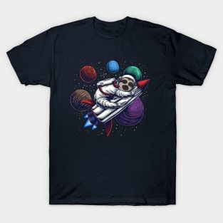 Sloth in space T-Shirt